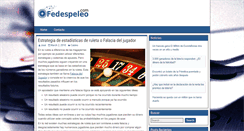 Desktop Screenshot of fedespeleo.com